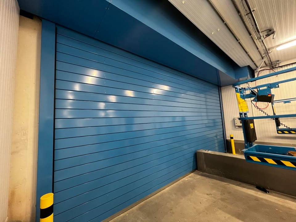 Industrial fire shutter